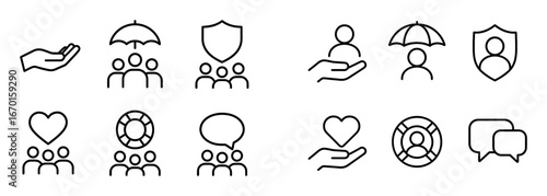 Friendship Icon Set