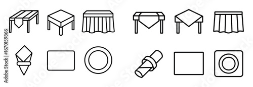 Minimalist Organza Icons