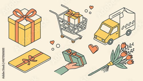 Gift Delivery Set.