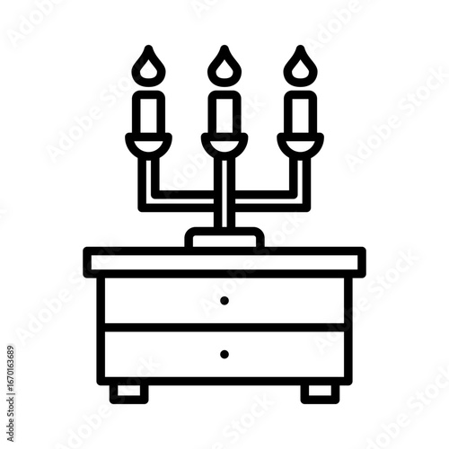 candelabra icon