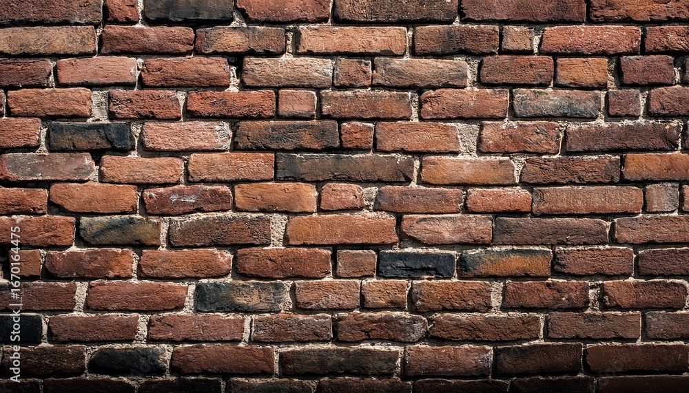 Obraz premium an image of a weathered brick wall