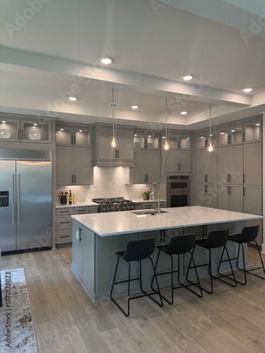 modern kitchen interior