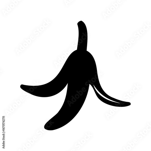 The banana peel in the image symbolizes a humorous and potentially dangerous situation