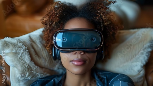 Wallpaper Mural Immersive virtual reality experience transports user to new dimensions Torontodigital.ca