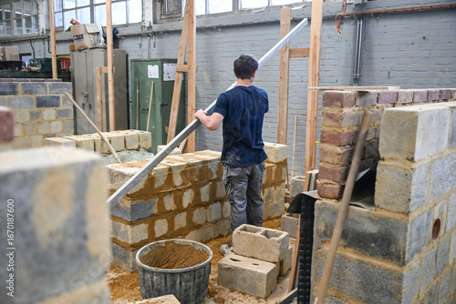 construction maconnerie brique ciment