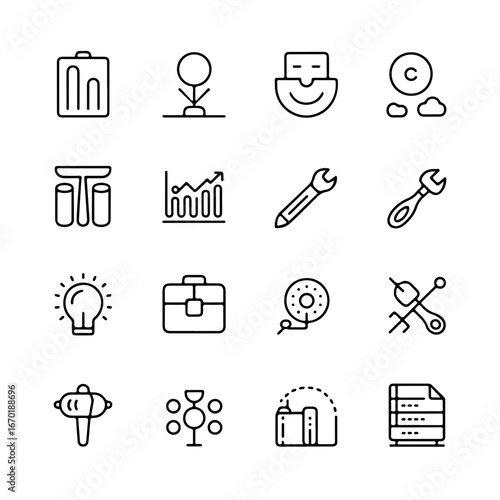 Business and Technology Icons