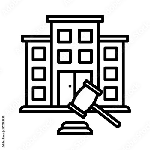 civil litigation icon