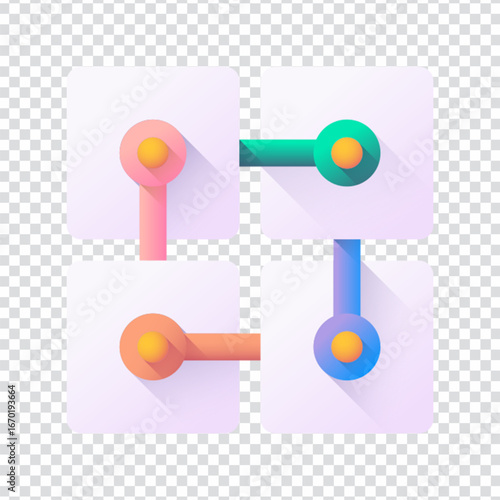 Blockchain Technology Icon