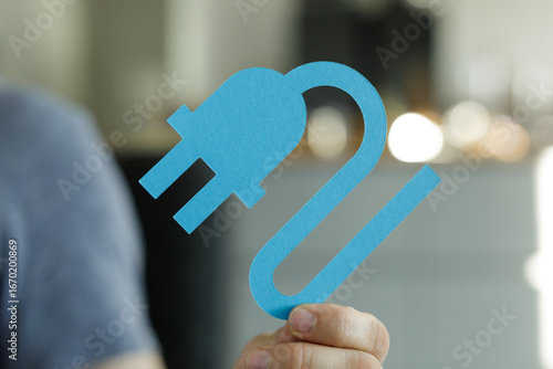 Close-up of a hand holding ...