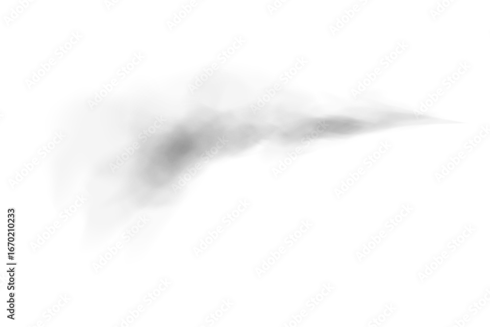 Naklejka premium Transparent Black Cloud Effect with Soft Mist and Vapor Texture