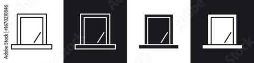 Makeup mirror icons graphic vectors