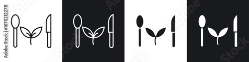 Healthy food icons graphic vectors