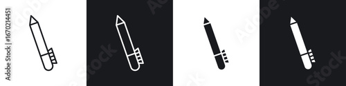 Eyeliner icons graphic vectors