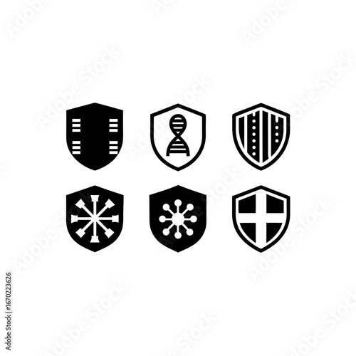 6 different genetic firewall containment device si