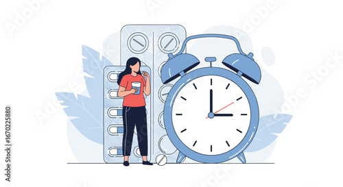 Digital health monitoring app tracking wellness data for improved personal well-being and fitness goals