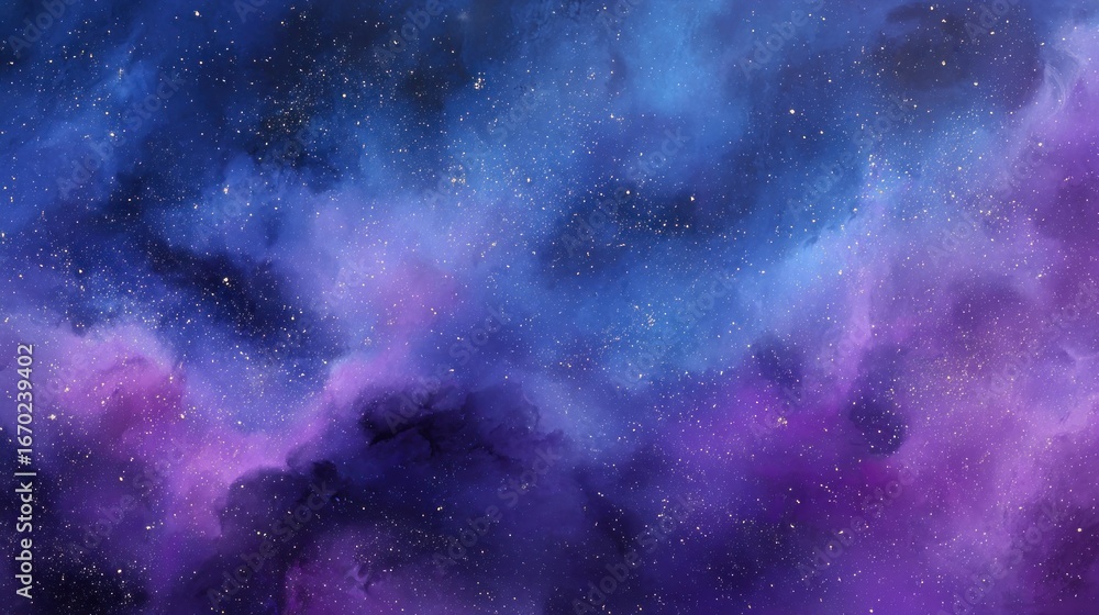 Fototapeta premium Abstract space nebula