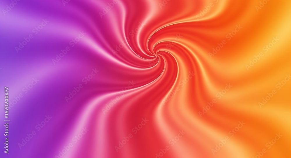 Obraz premium Cool Background Swirling Rainbow Hues Abstract Design