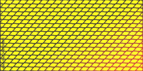 modern simple abstract seamlees black colour digonal short line pattern on yellow backgroundround
