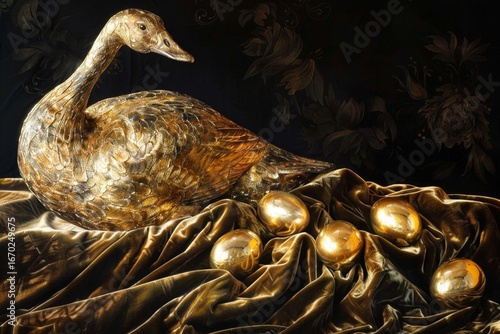 golden dragon statue