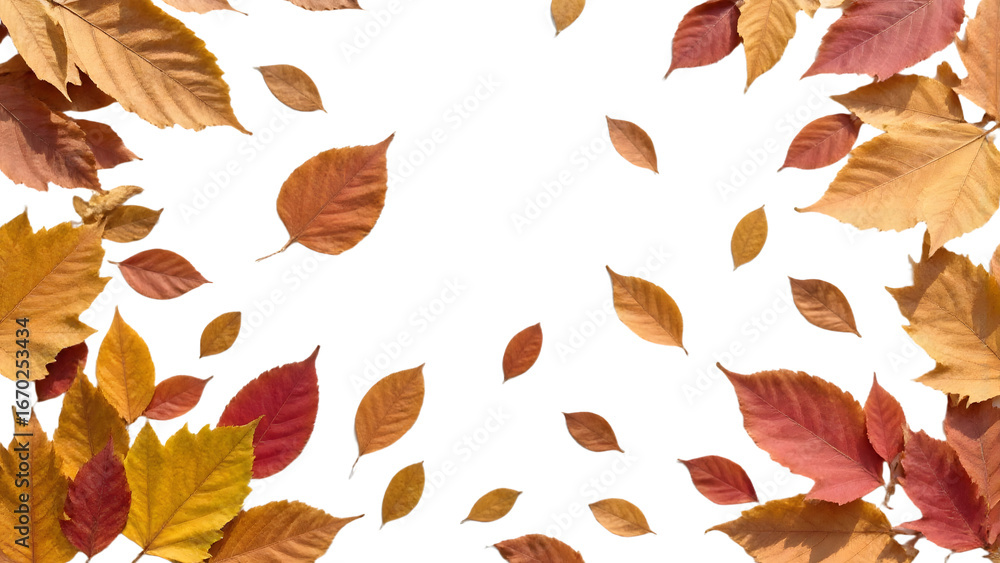 Obraz premium autumn leaves background