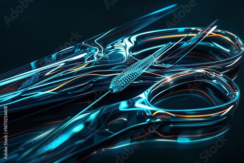 abstract blue background