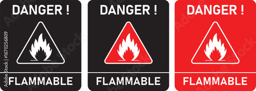 danger, flammable, warning, sign, symbol, fire, hazard, safety, caution, alert, prohibited, risk, danger sign, flammable symbol, fire hazard, warning label, black, red, white, graphic, design, informa