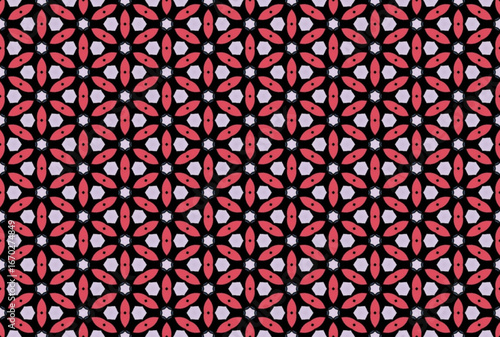Seamless Luxury Graphic Textile Art Template Perspective Design Decoration Tile Texture Symmetric Endless Fashion Background Cloth Geometric Digital Shape Wallpaper Visual Interior Fabric Pattern.