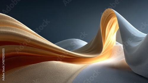 Sand-gold gradient light quantum ripples auto-avoiding icon zones, dynamic sand lines reassembling with cursor path, light mode eye-care algorithm with linen texture simulation