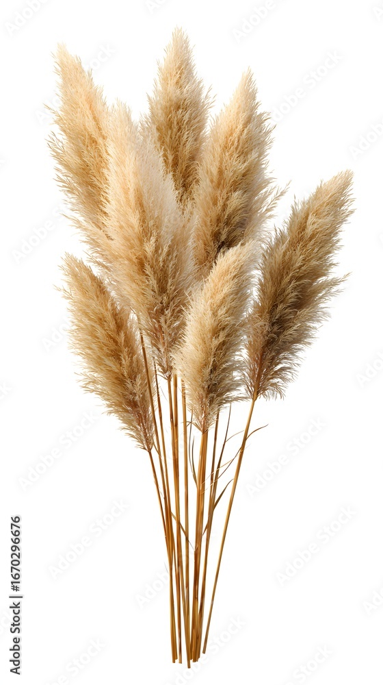 Fototapeta premium Pampas Grass Plume Arrangement
