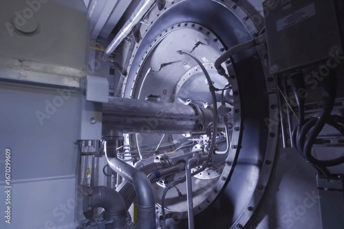 LNG plant equipment, inlet collector to gas turbine.