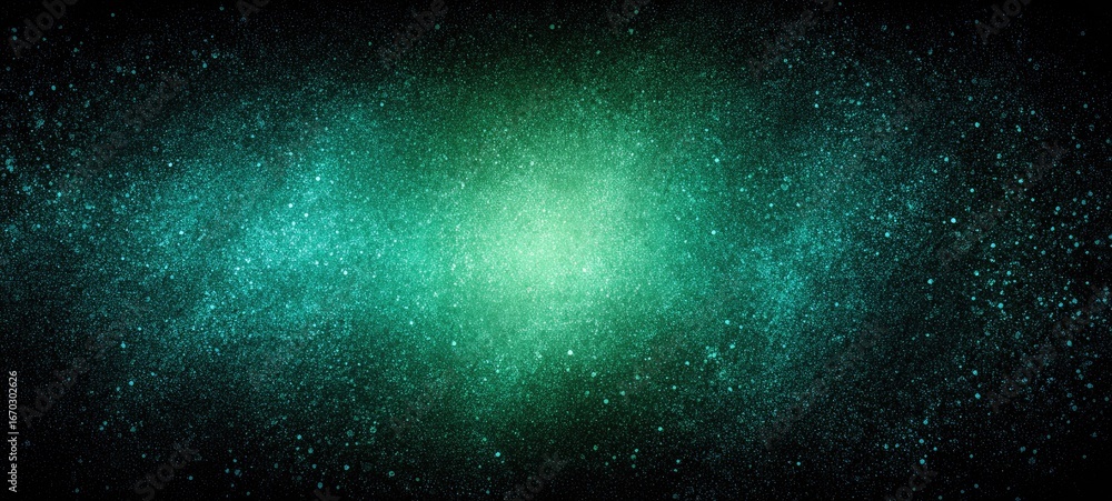 Obraz premium Abstract teal and green textured background