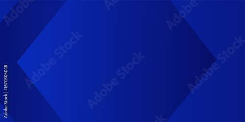 Abstract blue background with glowing geometric lines. Modern blue gradient square shape design. Futuristic technology concept. modern trendy design in Vector Illustration
