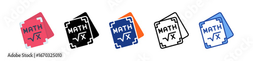 Math Book Icon