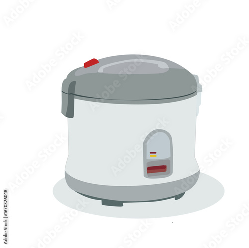rice cooker.a kitchen appliance for cooking.