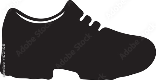 Sneakers Icon Flat Graphic Design