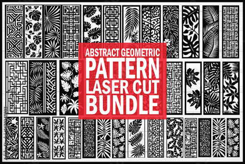 Laser Cut Panel Pattern Bundle