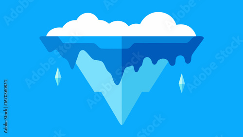 climate change concept illustration background