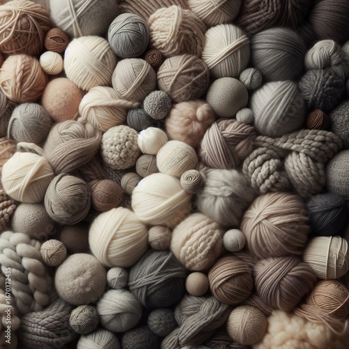 Neutral Wool beige and taupe