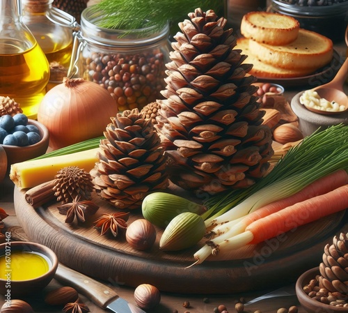 Notable Features with edible seeds