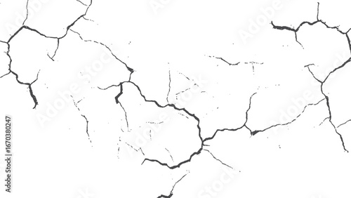 Granite abstract cracked lightning background texture. White plaster cracked old wall vintage design. 