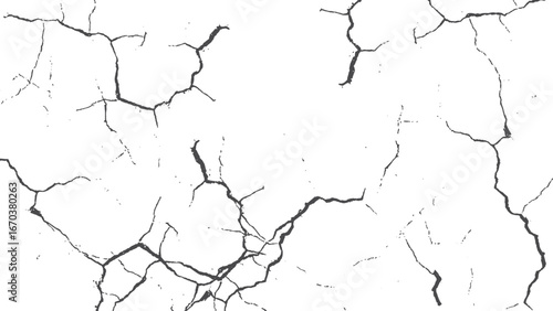 Abstract cracked white wall marble texture. White wall with lightning crack texture background. 
