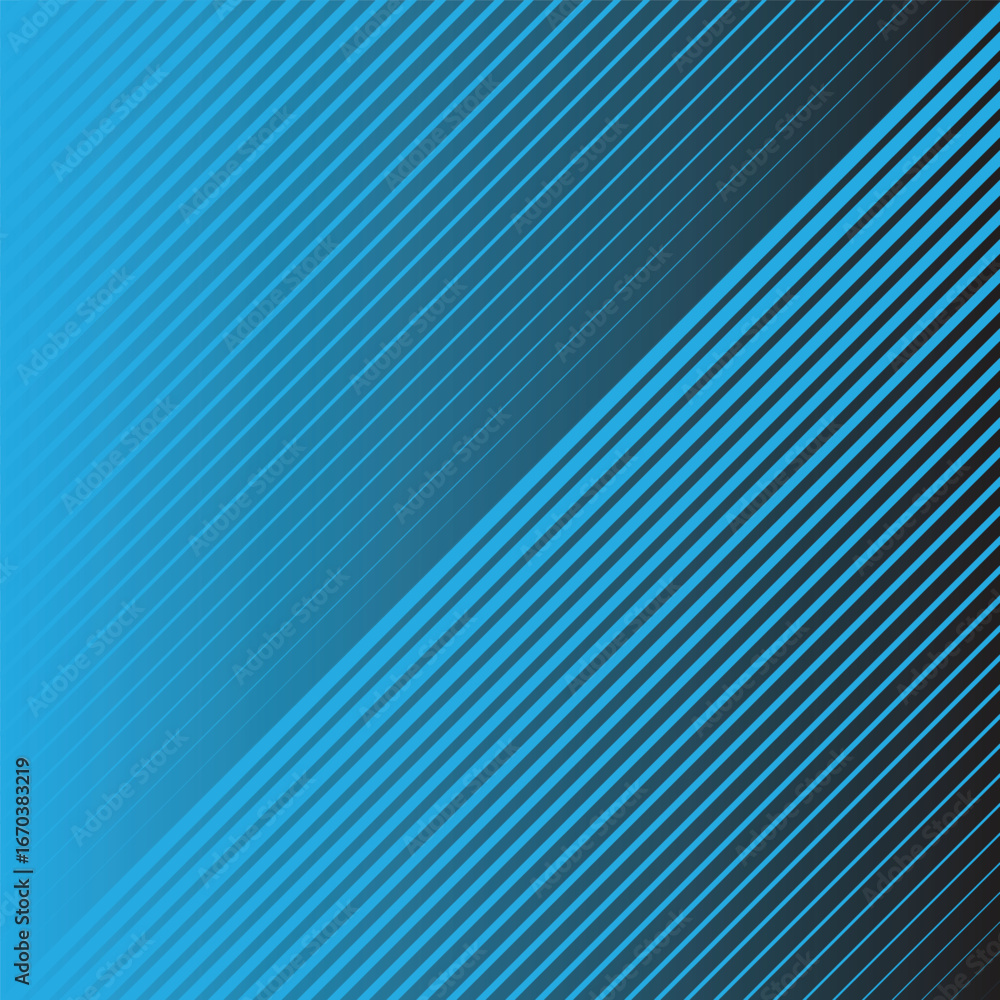 Obraz premium abstract blue gradient colour diagonal thik to thin line pattern used for background ,textile, and wallpaper etc.