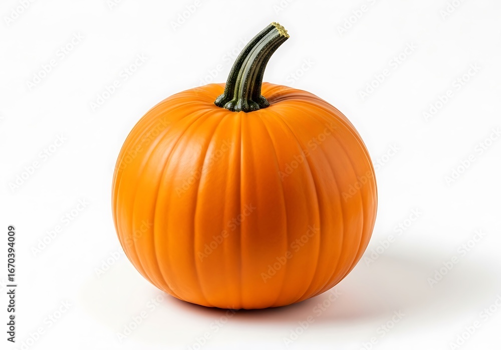 Obraz premium Single orange pumpkin (1)
