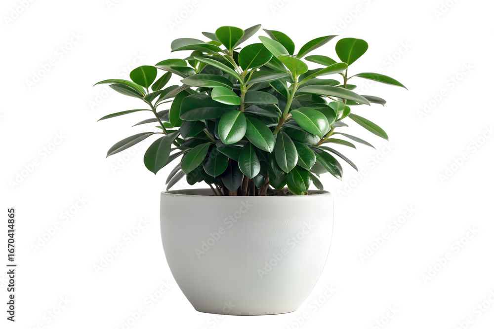 Fototapeta premium Indoor Green Potted Plant