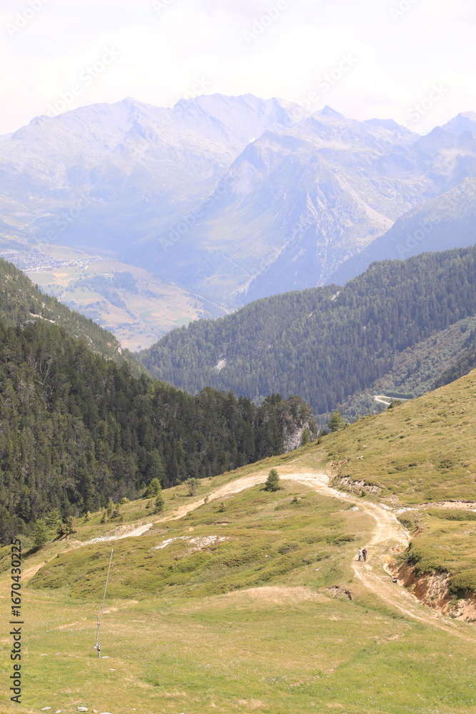 Fototapeta premium les arcs 2000, french alps, france, bourg st maurice