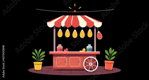 street market booth, street kiosk vector, open-air shop illustration, local vendor stand, market vendor vector, farmer’s market stall, street seller booth, colorful market stall, small business shop v