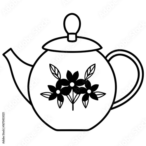 teapot and cup