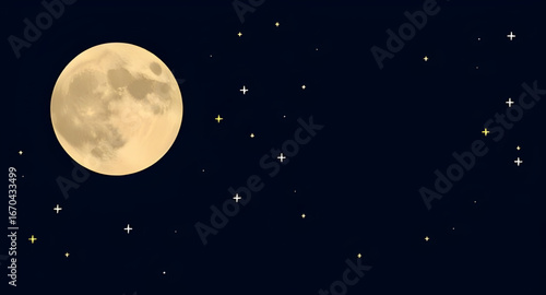 moon, night, sky, dark, stars, moonlight, nighttime, celestial, lunar, silhouette, twilight, calm, peaceful, quiet, serene, glowing, shining, blue, black, cosmos, astronomy, nightscape, horizon, dream