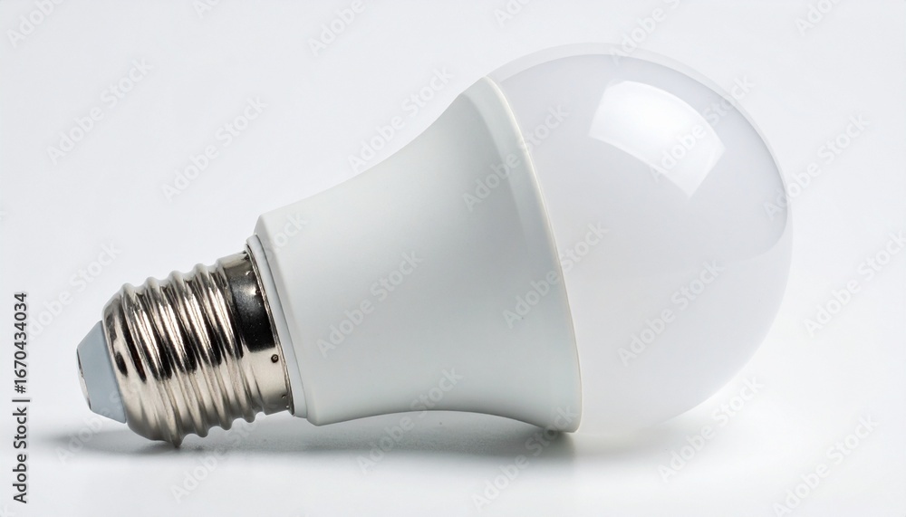 Modern LED light bulb with energy efficient design isolated on white background eco friendly illumination device
Modern LED light bulb with energy efficient design isolated on white background eco friendly illumination device