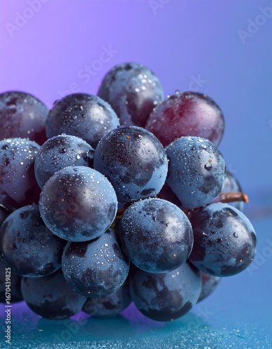 Wallpaper Mural Close-up of a bunch of grapes Torontodigital.ca